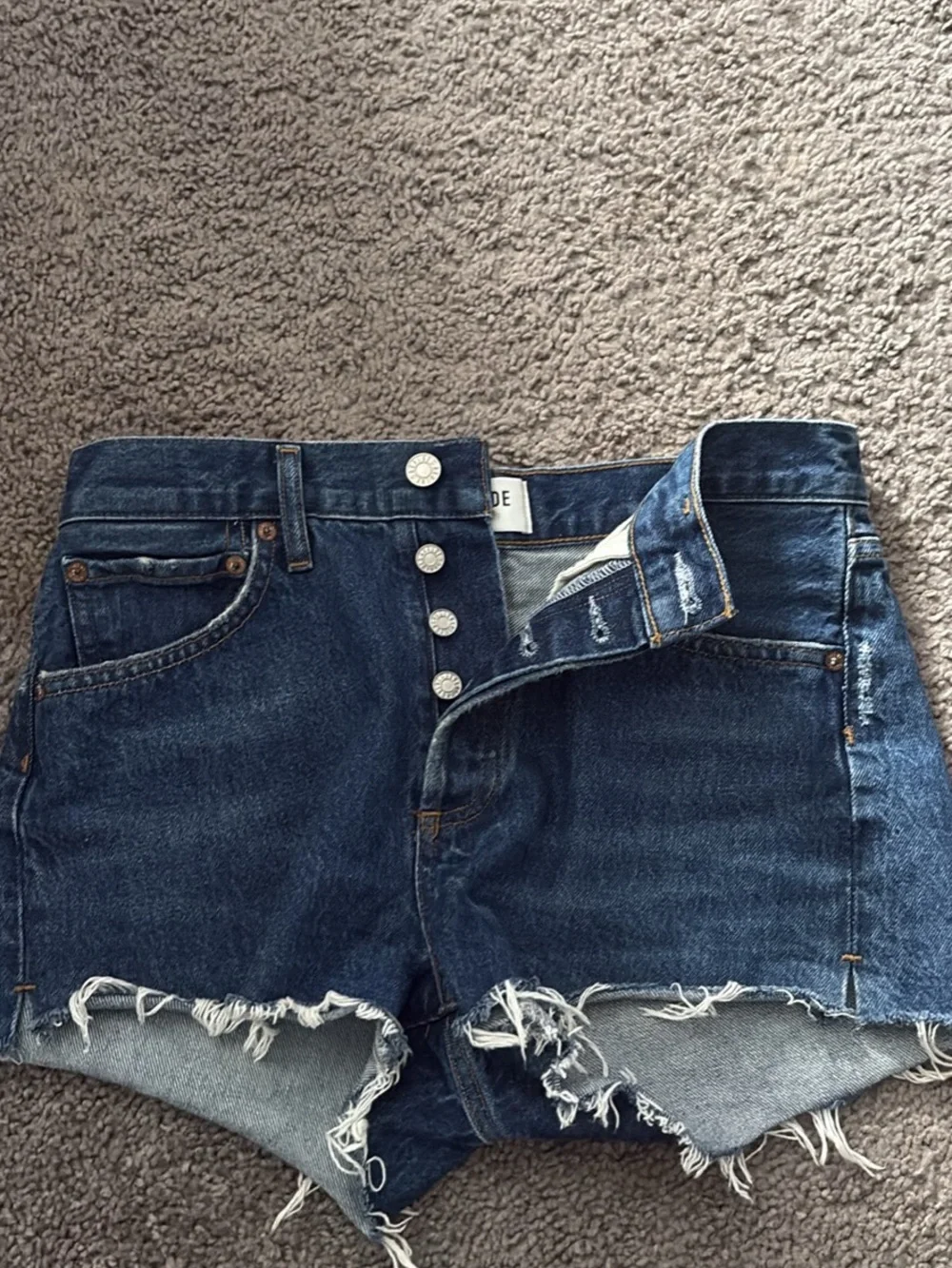 Agolde Blue Denim Jeans